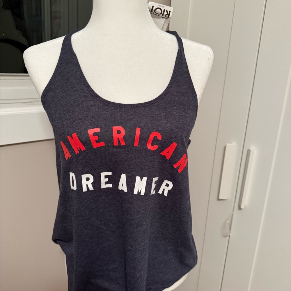 Sub_Urban Riot American Dreamer Navy Tank Top